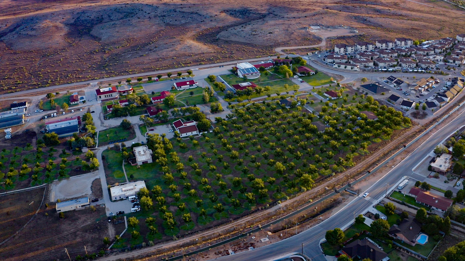 An aerial view of the CARC property in Carlsbad, New Mexico.