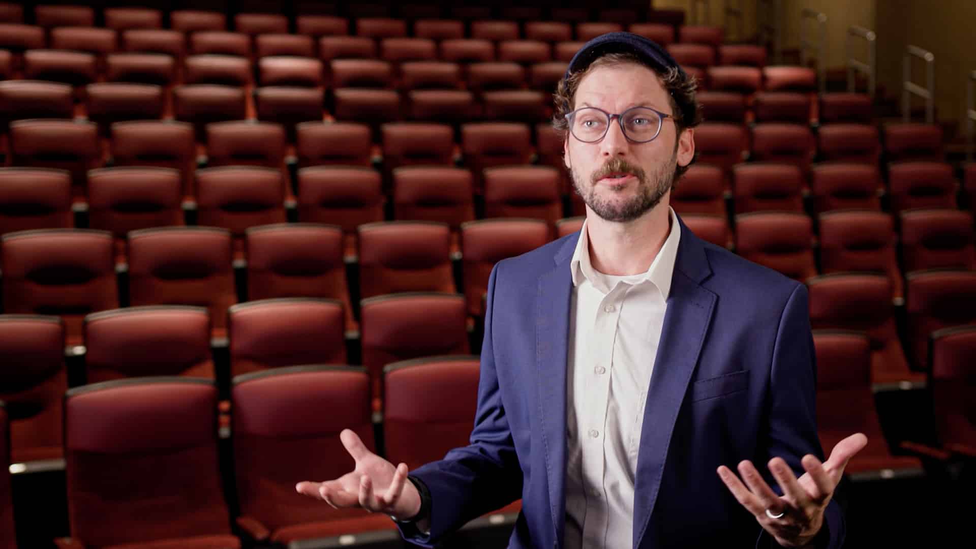 An arts interviewee of the Oklahoma Arts Council's ARPA grant videos.