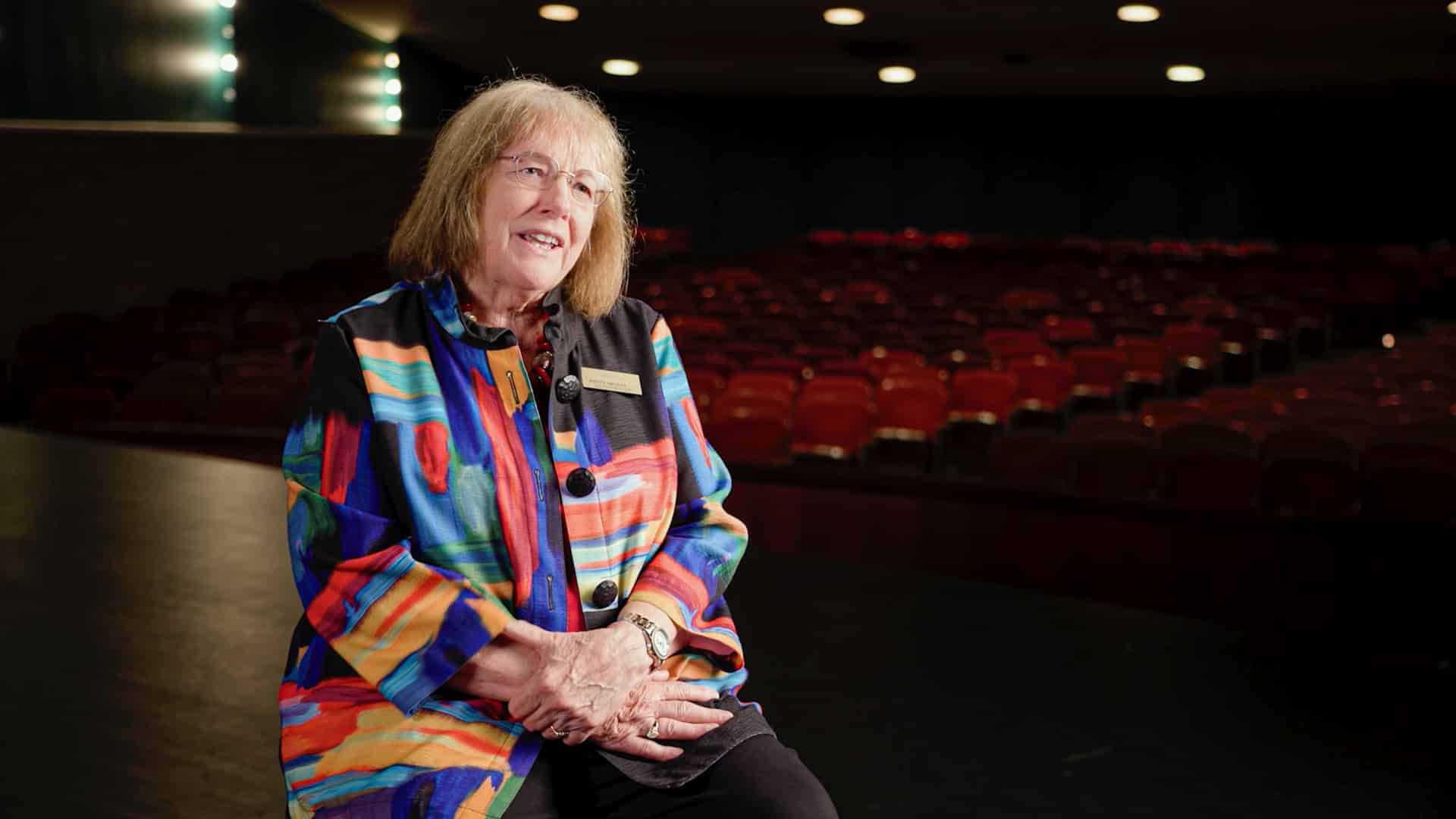 An arts interviewee of the Oklahoma Arts Council's ARPA grant videos.