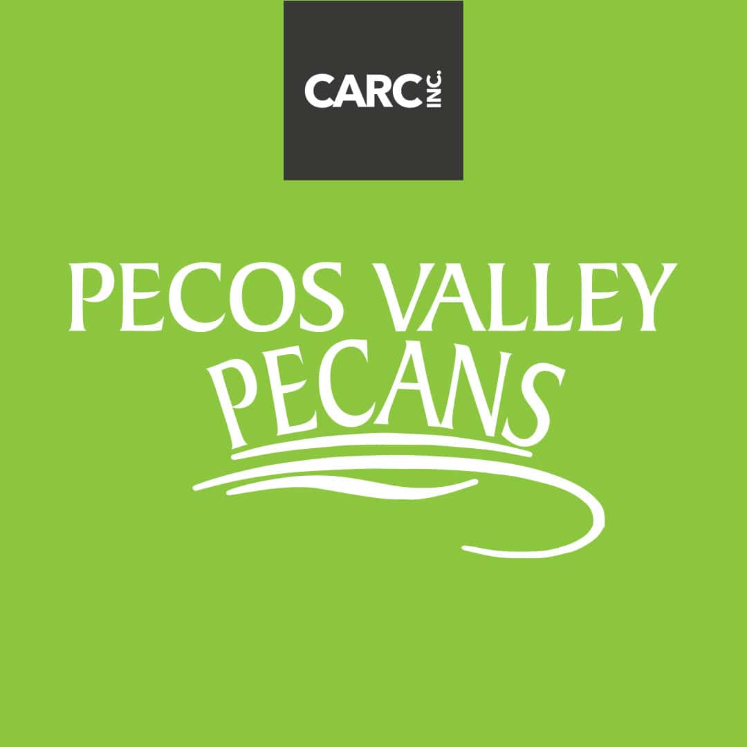 CARC, INC's Pecos Valley Pecans logo.