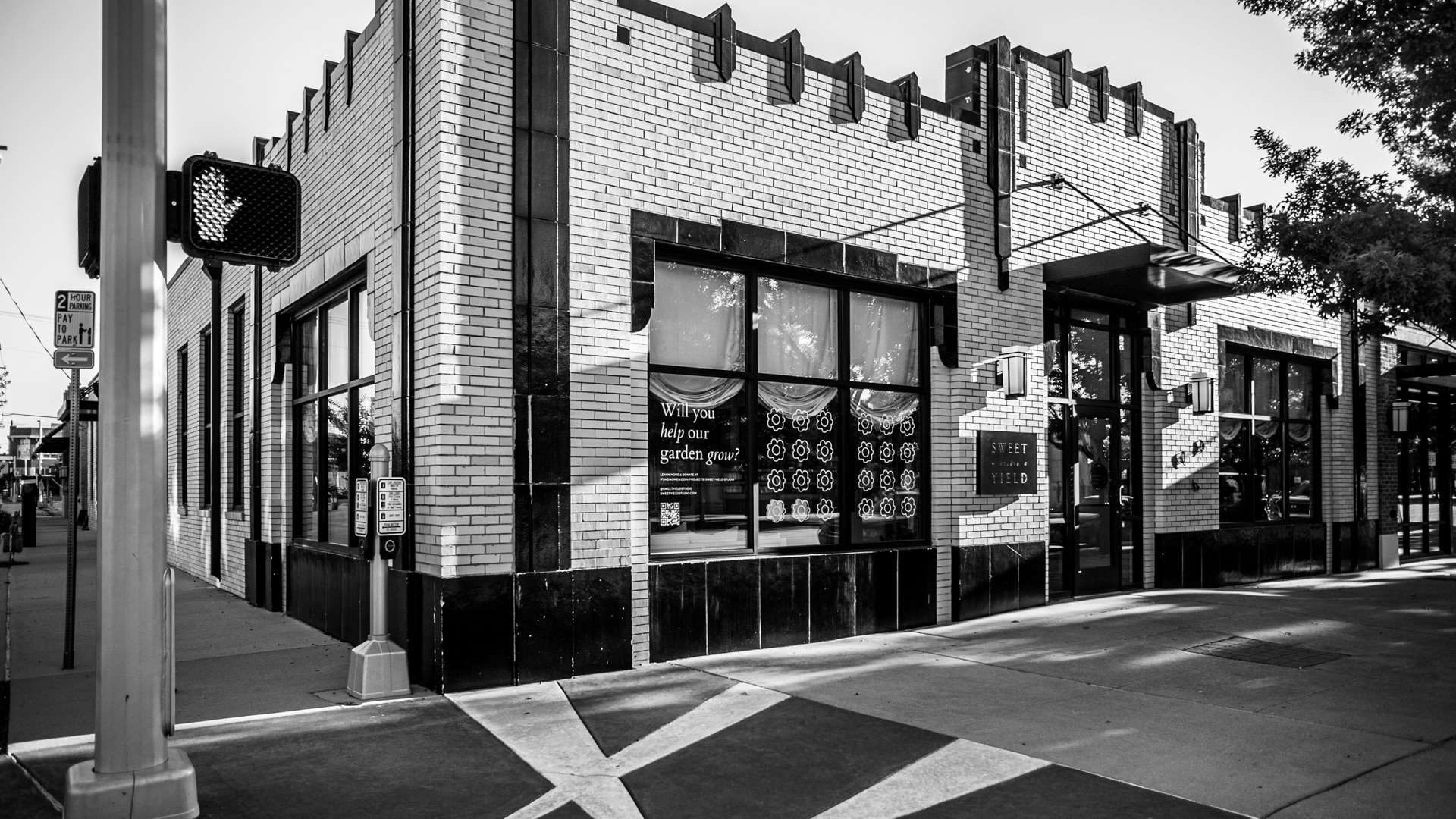 Corner of Lee Ave and Sheridan in Film Row, Oklahoma City.